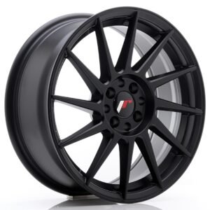 JR Wheels JR22 17x7 ET35 4x100/114 Matt Black