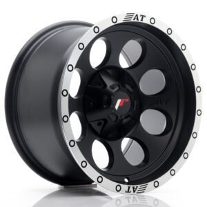 JR Wheels JRX4 16x9 ET0 5x127 Matt Black w/ Machined Lip