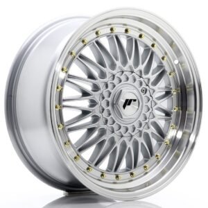 JR Wheels JR9 18x8 ET35 5x112/120 Silver w/ Machined Lip