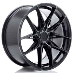 JR Wheels JR44 18x8 ET20-42 5H BLANK Black Machined w/ Tinted Face