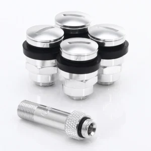 Set of Flat aluminum air valves JR v1